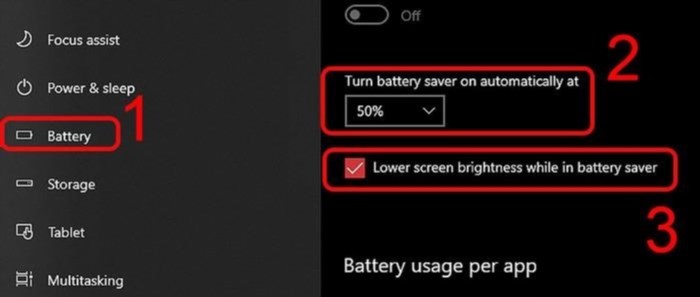 10.2. Độ sáng tự động theo mức pin giúp điện thoại tự động điều chỉnh độ sáng màn hình phù hợp với mức pin hiện tại, giúp tiết kiệm năng lượng và tăng thời lượng sử dụng pin của điện thoại.