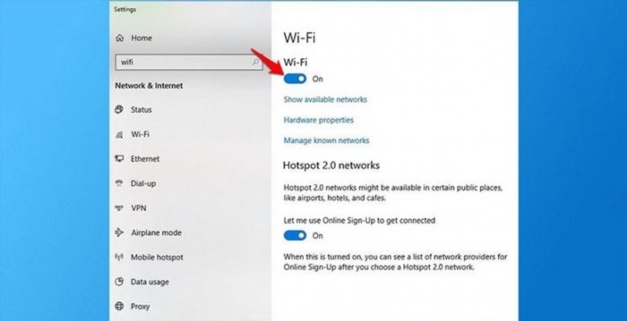 Cách kết nối wifi trên laptop Windows 10 là một quy trình đơn giản và dễ dàng. Bạn có thể thực hiện bằng cách điều chỉnh các cài đặt mạng trên máy tính của bạn.