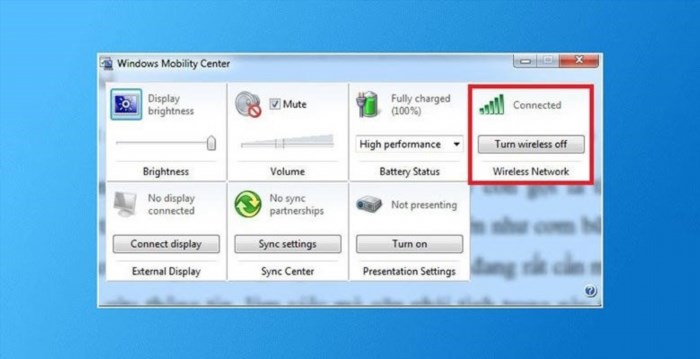 Cách kết nối wifi cho laptop Win 7 là thông qua việc tìm và chọn biểu tượng wifi trên thanh tác vụ, sau đó chọn tên mạng wifi và nhập mật khẩu để kết nối.