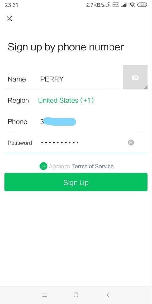 Bạn có thể đăng ký WeChat mà không cần quét mã bằng cách nhấn giữ vào mảnh ghép xác minh và nhập thông tin cần thiết.