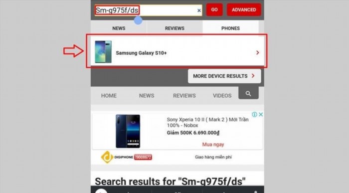 Cách kiểm tra tên điện thoại Samsung là bạn có thể vào mục 