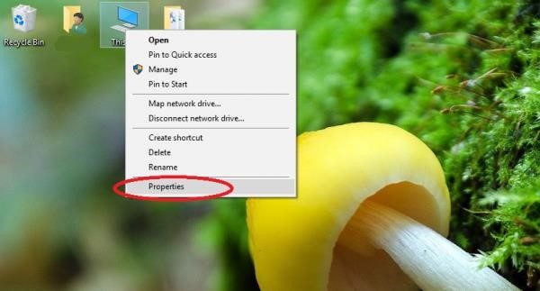 Để mở Properties trên Windows 10, bạn có thể nhấp chuột phải vào biểu tượng của tập tin, thư mục hoặc ổ đĩa mà bạn muốn xem thuộc tính. Sau đó, chọn 
