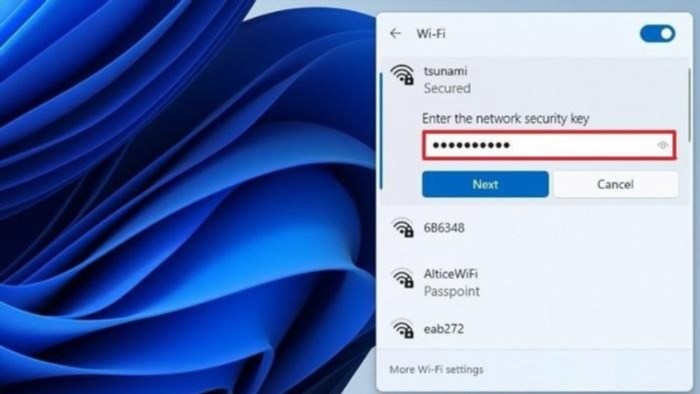 Kết nối wifi cho Laptop Windows 11 là việc cần thực hiện để có thể truy cập internet trên máy tính sử dụng hệ điều hành Windows 11. Việc kết nối wifi giúp bạn có thể truy cập internet một cách dễ dàng và thuận tiện, để có thể truyền tải dữ liệu, duyệt web, xem video và thực hiện các hoạt động online khác trên máy tính của bạn.