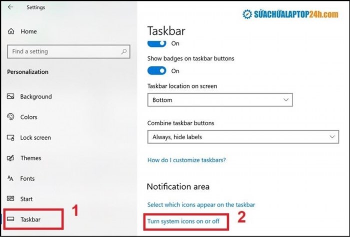 Kích hoạt hiển thị pin trên thanh Taskbar cho phép bạn dễ dàng theo dõi tình trạng pin trên máy tính của mình, giúp bạn biết khi nào cần sạc pin và tránh tình trạng máy tính tắt đột ngột do hết pin.