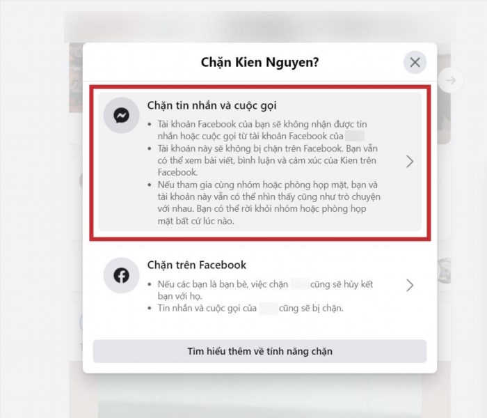 Bạn có thể chặn ai đó trên Facebook bằng máy tính bằng cách vào trang cá nhân của họ, nhấp vào nút 