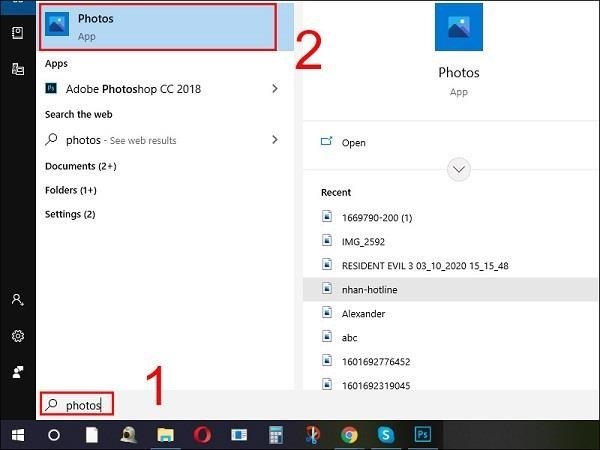 Bạn có thể chuyển ảnh từ iPhone sang máy tính bằng ứng dụng Windows Photos trên máy tính của mình.