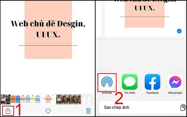 Bạn có thể chuyển ảnh từ iPhone sang Macbook bằng Airdrop, một tính năng hữu ích và tiện lợi cho việc chia sẻ tệp tin giữa các thiết bị Apple.