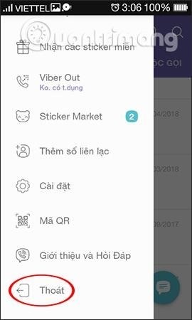 Cách thoát tài khoản Viber trên Android là bằng cách vào cài đặt trong ứng dụng, chọn tài khoản, sau đó chọn thoát tài khoản để đăng xuất khỏi Viber.