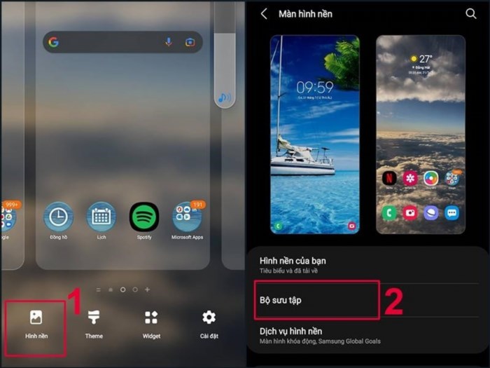Thay đổi màn hình điện thoại Android là quá trình thay đổi giao diện hiển thị trên điện thoại sử dụng hệ điều hành Android, nhằm tạo ra một trải nghiệm mới mẻ và cá nhân hóa cho người dùng. Quá trình này bao gồm việc thay đổi hình nền, biểu tượng ứng dụng, cấu trúc menu và các thiết lập khác, để tạo ra một giao diện đẹp mắt, tiện dụng và phù hợp với sở thích và nhu cầu của người dùng.