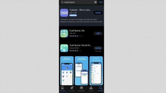 Để sử dụng 2 Zalo trên iPhone thông qua ứng dụng Dual Space Lite, bạn cần tải và cài đặt Dual Space Lite từ App Store. Sau đó, mở ứng dụng và thêm Zalo vào danh sách ứng dụng để tạo ra một không gian ảo. Bạn có thể đăng nhập và sử dụng Zalo như bình thường trên không gian ảo này, đồng thời vẫn có thể sử dụng Zalo gốc trên iPhone mà không gây xung đột.