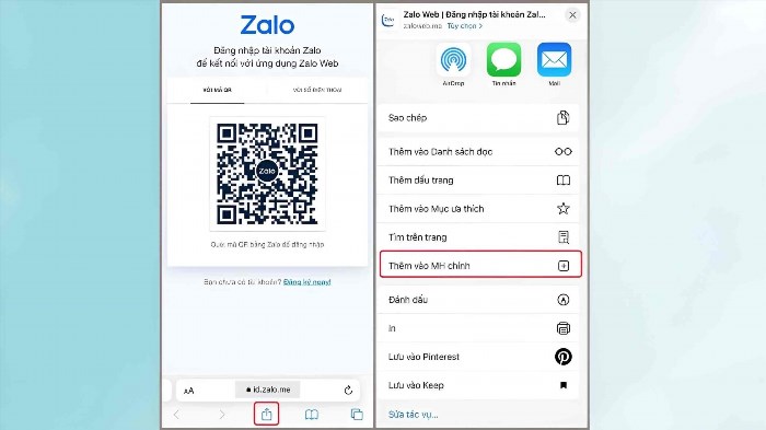 Lối rút ngắn màn hình giúp bạn truy cập vào Zalo nhanh hơn.