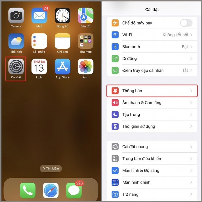 Cách hiển thị tin nhắn Messenger trên màn hình iPhone