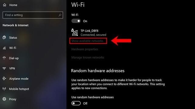 Bắt WiFi PC bằng mục Settings chỉ đơn giản là việc bạn vào phần cài đặt trên máy tính và tìm đến mục WiFi, sau đó kết nối với mạng WiFi mà bạn muốn sử dụng.
