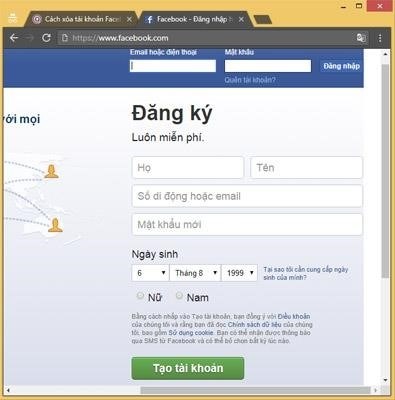 Bạn có thể đăng ký tài khoản Facebook trên máy tính bằng cách truy cập vào trang web chính thức của Facebook và thực hiện các bước đăng ký theo hướng dẫn.