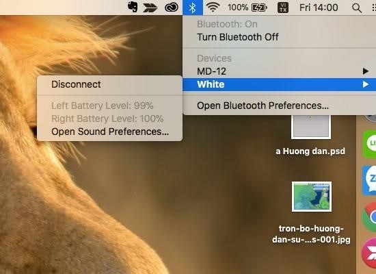 3. Cách kết nối AirPods với MacOS là một quy trình đơn giản, chỉ cần mở hộp AirPods và đặt chúng trong phạm vi kết nối Bluetooth của máy tính Mac. Sau đó, trên thanh menu, bạn nhấp vào biểu tượng Bluetooth và chọn AirPods trong danh sách các thiết bị có sẵn. Khi đã kết nối thành công, bạn có thể thưởng thức âm nhạc hoặc thực hiện cuộc gọi mà không cần sử dụng dây tai nghe.