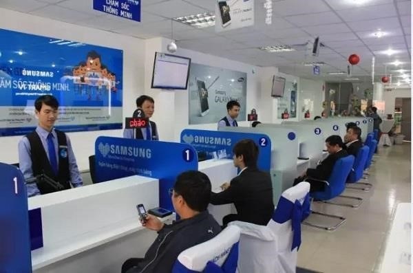 Trung tâm bảo dưỡng điện thoại Samsung.