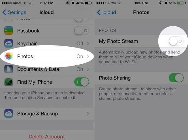 Tắt tính năng My Photo Stream sẽ ngăn chặn việc đồng bộ hình ảnh trên các thiết bị của bạn thông qua iCloud, giúp tiết kiệm không gian lưu trữ và bảo vệ quyền riêng tư của bạn.