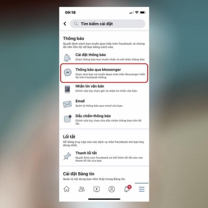 Bạn có thể mở bong bóng chat Messenger trên iPhone bằng cách chạm hai lần vào nút Home hoặc vuốt lên từ dưới màn hình để hiển thị trung tâm điều khiển, sau đó chạm vào biểu tượng Messenger.