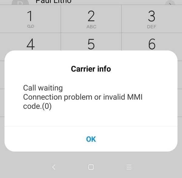 Lỗi do nhập sai mã MMI xảy ra khi bạn nhập sai mã số MMI trên điện thoại di động, dẫn đến việc không thực hiện được các chức năng hay kết nối với dịch vụ mà bạn mong muốn.