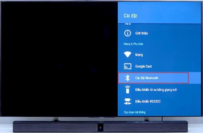 Để bật bluetooth trên tivi và kết nối với các thiết bị khác, bạn cần thực hiện các bước sau: