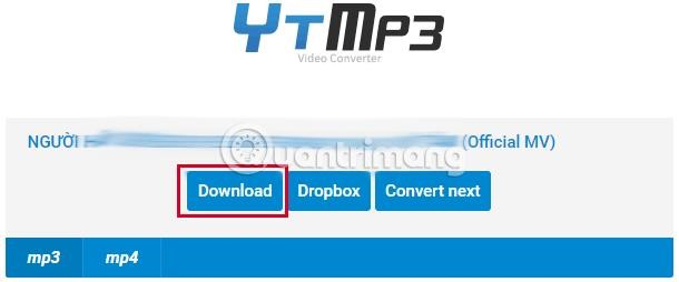 Bạn có thể sử dụng trang web ytmp3.cc để tách nhạc từ video trên YouTube và chuyển đổi thành file âm thanh định dạng mp3.