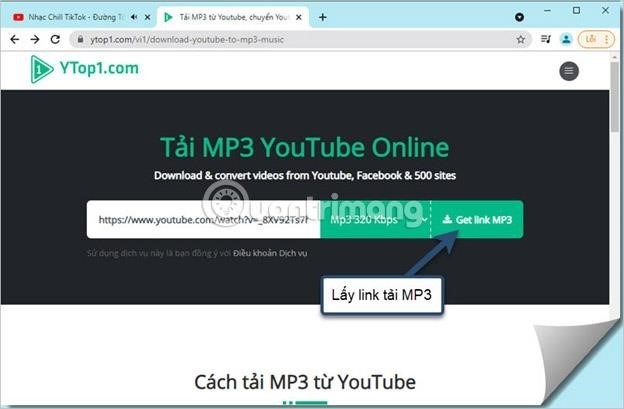 Bạn có thể tải nhạc MP3 từ Youtube bằng trang web Ytop1.com, một công cụ siêu nhanh và tiện lợi.