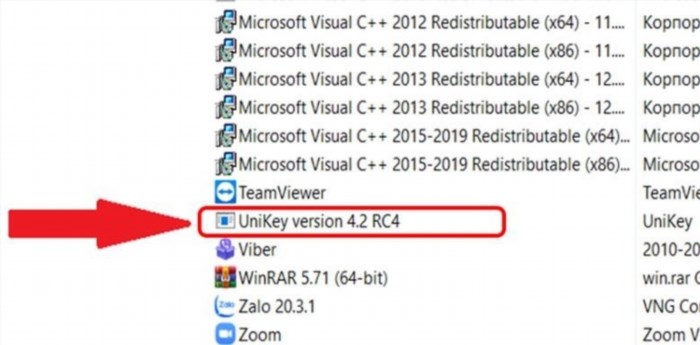 Xung đột bộ gõ khiến Unikey gặp lỗi, dẫn đến việc không thể sử dụng chương trình để nhập liệu.