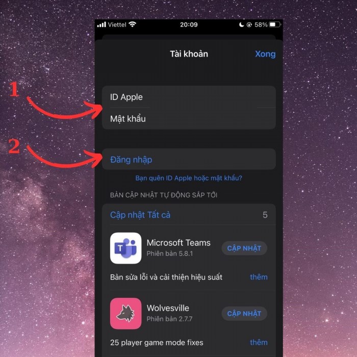 Để đăng nhập vào iTunes Store trên iPhone, bạn có thể mở ứng dụng App Store trên màn hình chính của iPhone. Sau đó, chạm vào biểu tượng 