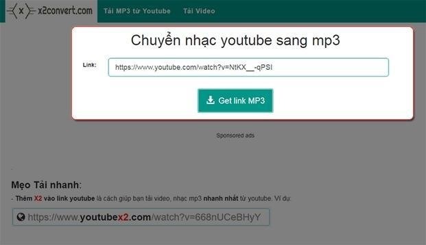 Bạn có thể chuyển đổi video YouTube sang định dạng âm thanh MP3 thông qua trang web X2convert.com, giúp bạn dễ dàng lưu trữ và nghe nhạc từ các video trên YouTube.
