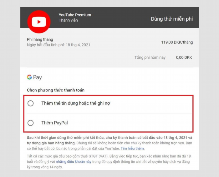 Cách đăng ký tài khoản Youtube Premium tại Việt Nam đơn giản nhất là truy cập vào trang web của Youtube, sau đó chọn tùy chọn đăng ký tài khoản Premium. Tiếp theo, bạn sẽ được yêu cầu nhập thông tin cá nhân và phương thức thanh toán. Sau khi hoàn tất quá trình đăng ký, bạn có thể tận hưởng các tính năng độc quyền và nội dung chất lượng cao trên Youtube.