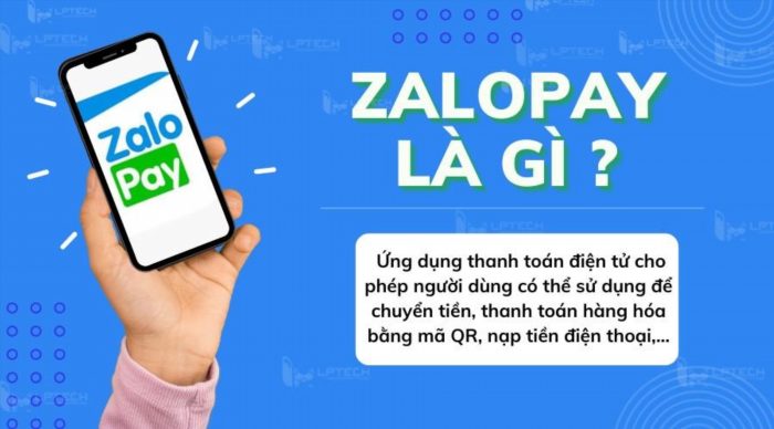 ZaloPay là một ứng dụng thanh toán di động được phát triển bởi Zalo, cung cấp cho người dùng các dịch vụ thanh toán tiện lợi, an toàn và nhanh chóng. Nó cho phép người dùng thực hiện các giao dịch mua hàng, chuyển tiền, thanh toán hóa đơn và nhiều dịch vụ khác chỉ với một vài thao tác trên điện thoại di động.