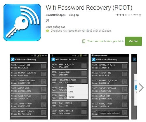 Để xem mật khẩu wifi trên Android dành cho các thiết bị đã được root, bạn có thể sử dụng các ứng dụng cung cấp chức năng này như Root Explorer, WiFi Password Viewer hoặc dùng các lệnh trên Terminal Emulator.