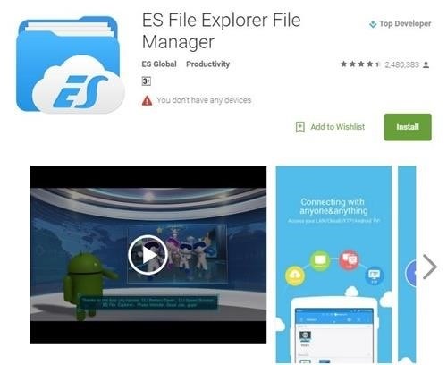 Sử dụng ES File Explorer File Manager trên máy chưa Root giúp bạn quản lý và truy cập vào các tệp tin và thư mục trên thiết bị của mình một cách dễ dàng và tiện lợi.
