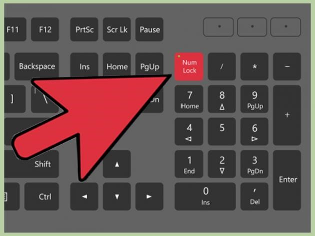 Mở khóa NumLock để sử dụng bàn phím số bên phải của bàn phím, cho phép bạn thực hiện các phép tính và nhập liệu số học dễ dàng hơn.