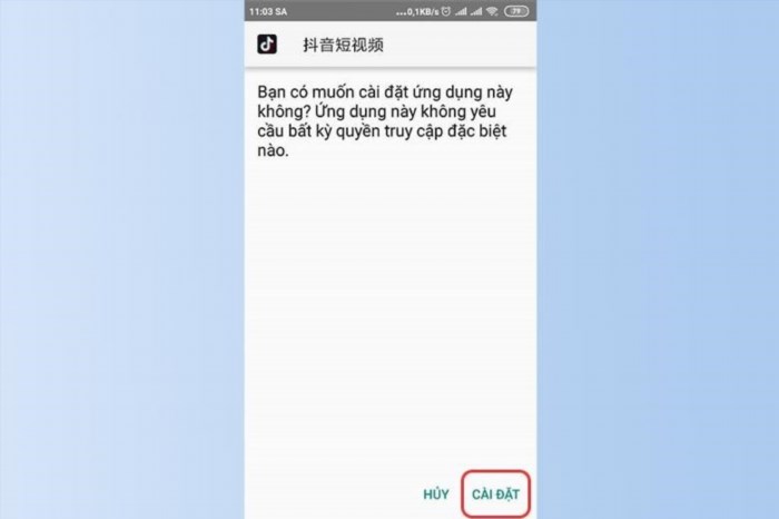 Cách tải ứng dụng TikTok Trung Quốc từ Xiaomi.
