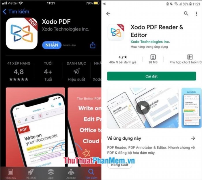 Bạn có thể chỉnh sửa file PDF trên điện thoại của mình bằng phần mềm Xodo PDF, nó cung cấp các công cụ cho phép bạn thay đổi, thêm hoặc xóa nội dung trong file PDF một cách dễ dàng và tiện lợi.
