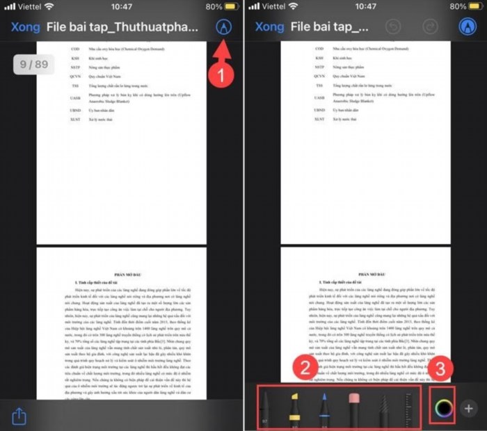 Bạn có thể chỉnh sửa file PDF trên iPhone bằng cách sử dụng các ứng dụng chỉnh sửa PDF có sẵn trên App Store, như Adobe Acrobat Reader, PDF Expert, hoặc Notability. Các ứng dụng này cho phép bạn thêm, xóa, sửa đổi nội dung của file PDF trực tiếp trên iPhone, cung cấp một giao diện dễ sử dụng và các công cụ chỉnh sửa tiện ích.