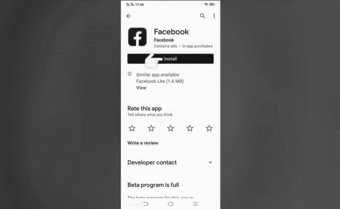 Hướng dẫn tải Facebook về máy Android bao gồm các bước chi tiết để tải ứng dụng Facebook từ Google Play Store, cung cấp cho người dùng một trải nghiệm kết nối với bạn bè và chia sẻ thông tin trên nền tảng di động.