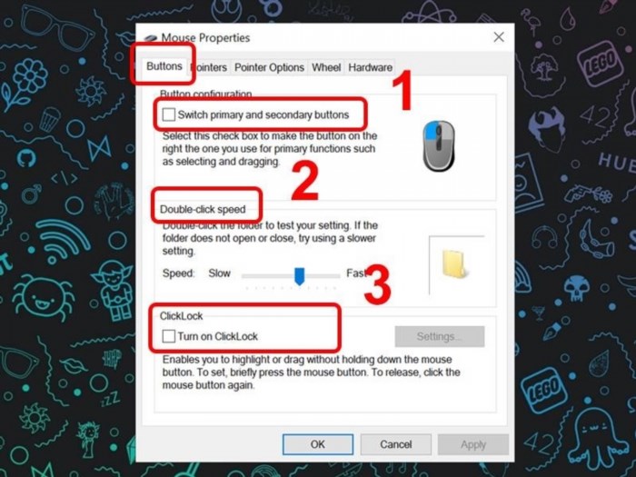 Để thay đổi trỏ chuột máy tính trên Windows 10, bạn có thể truy cập vào phần cài đặt và tìm kiếm các tùy chọn về thiết lập chuột. Tại đây, bạn có thể thay đổi kiểu trỏ chuột, tốc độ di chuyển, màu sắc và nhiều tùy chọn khác để tạo ra trỏ chuột phù hợp với sở thích của mình.