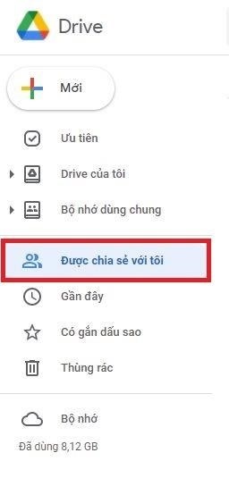 Bạn có thể up file lên Drive của người khác bằng máy tính bằng cách truy cập vào trang web Drive, sau đó chọn tùy chọn 