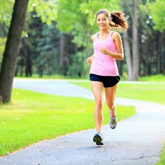 Chạy bộ giúp cải thiện tinh thần và sức khỏe.