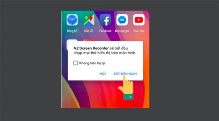 Bạn có thể quay màn hình điện thoại của mình bằng cách sử dụng ứng dụng 