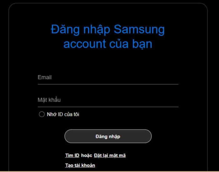 Bạn có thể xóa tài khoản Samsung trên máy tính mà không cần mật khẩu bằng cách thực hiện các bước sau