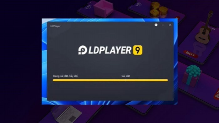 Mở file LDplayer để khởi chạy trình giả lập Android trên máy tính của bạn.