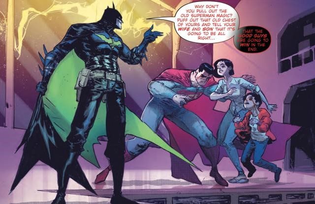 The Batman Who Laughs - Tiểu sử và nguồn gốc của Batman biến chất bắt Superman phải... ăn thịt vợ mình