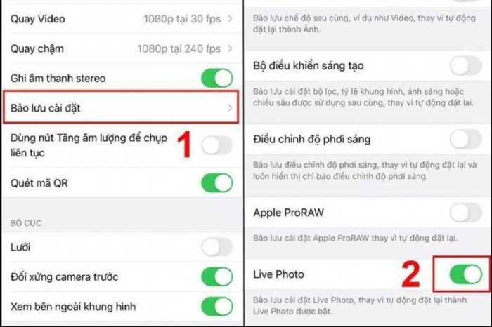 Bạn có thể sử dụng chế độ Live Photo trên iPhone để tắt âm thanh khi chụp ảnh, giúp bạn chụp ảnh mà không gây tiếng ồn hoặc làm phiền người khác.