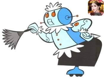 Rosie, người hầu robot trong bộ phim The Jetsons.