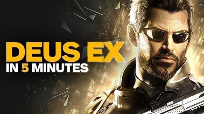 14. Deus Ex: là một trò chơi video nhập vai hành động góc nhìn thứ nhất, được phát triển bởi Ion Storm và xuất bản bởi Eidos Interactive. Trò chơi được đặt trong một tương lai gần, nơi con người đã chế tạo ra các bộ phận cơ thể nhân tạo để nâng cao khả năng của mình. Trò chơi mang đến cho người chơi một thế giới mở và tự do trong việc lựa chọn cách tiếp cận các nhiệm vụ và tương tác với nhân vật trong trò chơi.