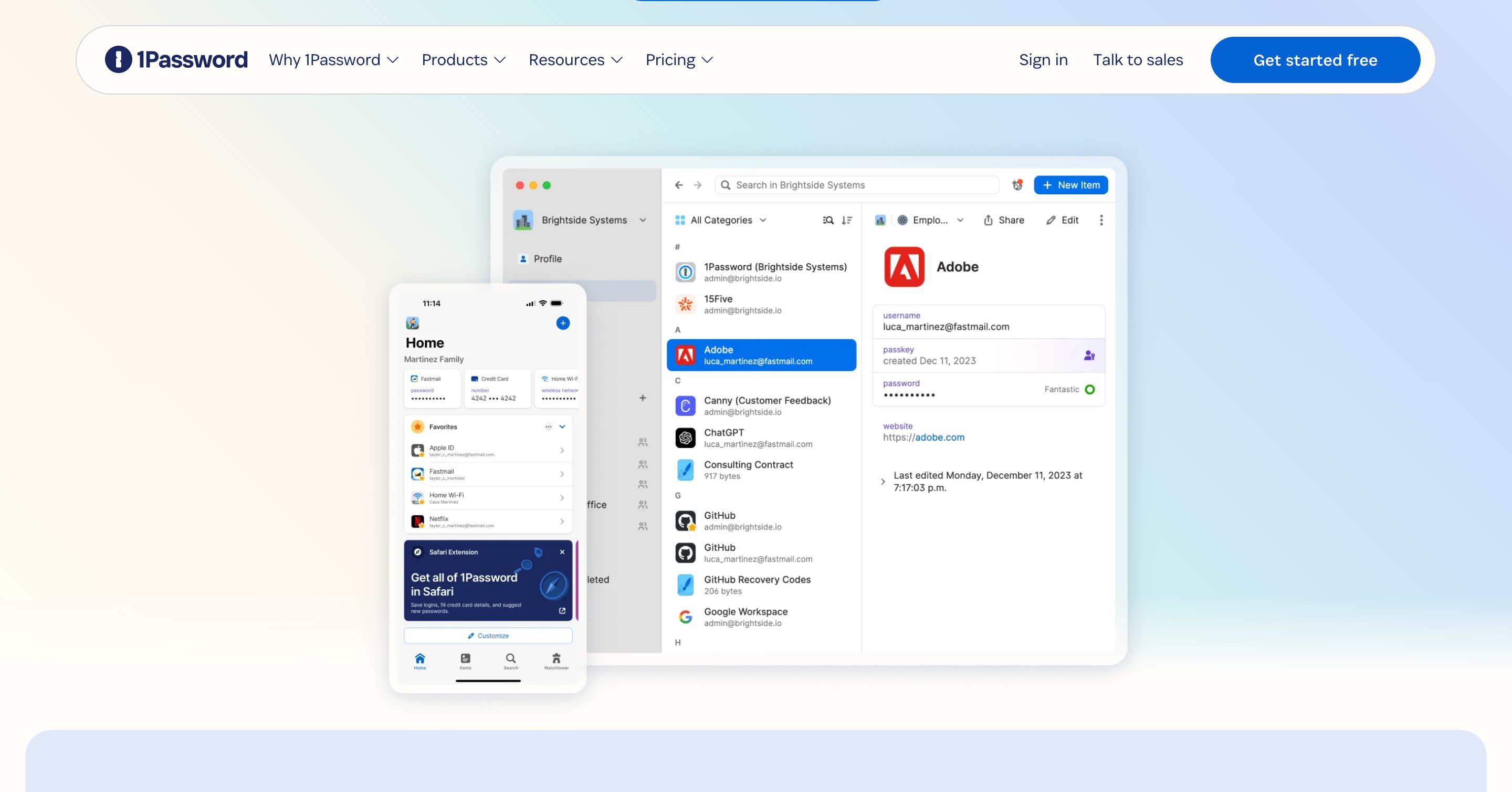 1Password có sẵn trên các nền tảng khác nhau