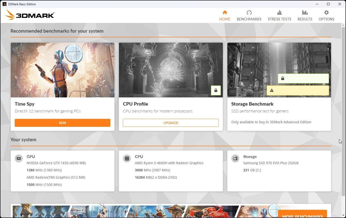 3DMark Stress Test